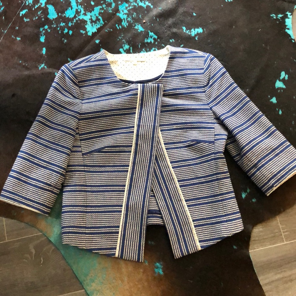Rebecca Minkoff Sz L GORGEOUS textured jacket❤️